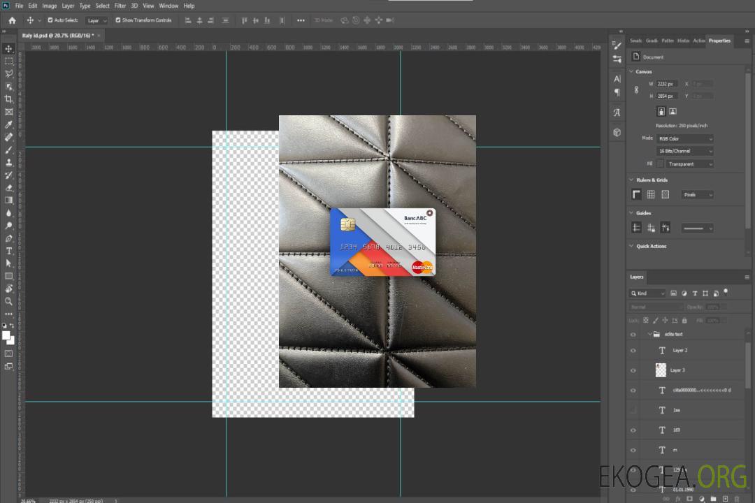 Tanzanie BancABC mastercard photolook recto template Tanzanie BancABC mastercard photolook recto template